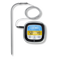 Magnetic Digital Touchscreen Thermometer with Probe – BBQ &amp; Oven – Color Screen + Timer